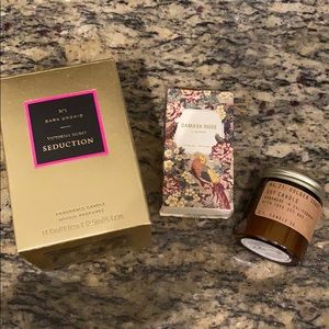 VICTORIA’S SECRET DARK ORCHID CANDLE POTTERY BARN